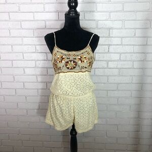 Raga Sleeveless Sugar Cookie Romper‎